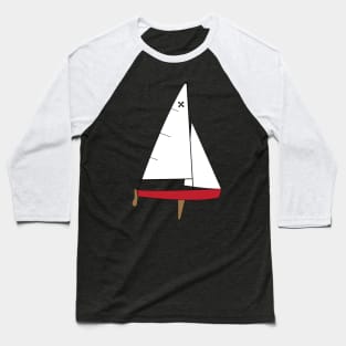 Windmill Sailboat One-Design Class Baseball T-Shirt